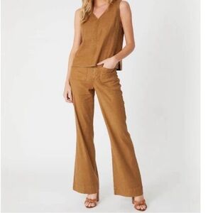 ✨ Level 99 “Victoria” Linen Blend Pant | Copper | NWT ✨